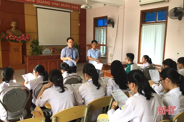 Thu hút nhân tài - từ cách làm của một trường học ở Hà Tĩnh