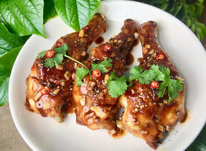 Ngày cuối tuần, mẹ làm đùi gà rim ngũ vị ngọt thịt thơm phức