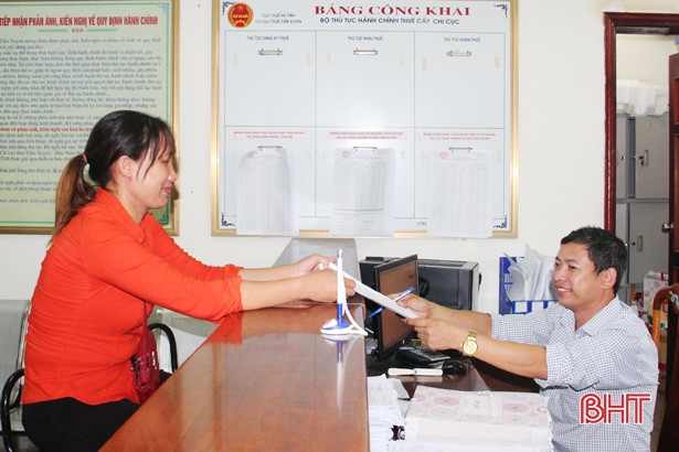Cẩm Xuyên thu ngân sách đạt 86% dự toán năm 2019