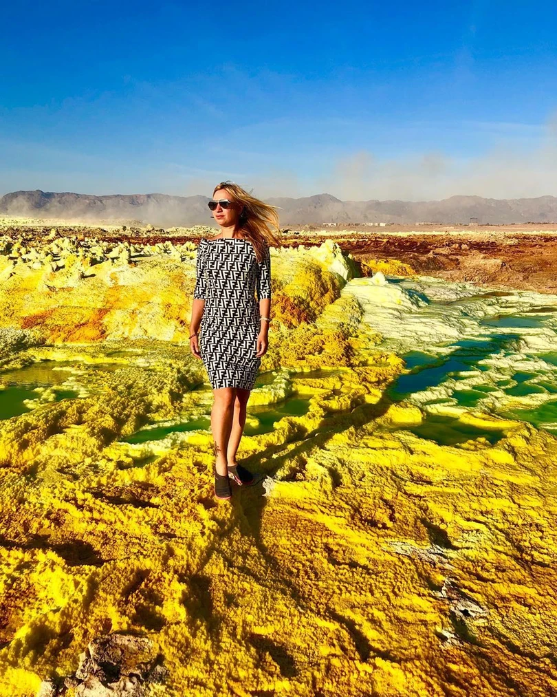 Vùng đất kỳ lạ có địa hình như bề mặt sao Hỏa