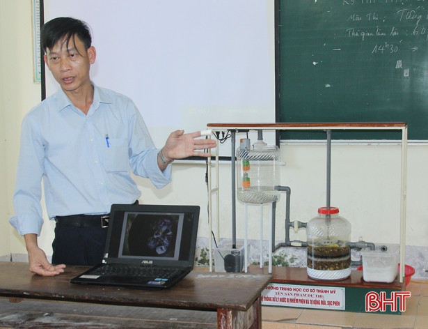 155 sản phẩm tranh tài tại Hội thi Sáng tạo kỹ thuật Hà Tĩnh