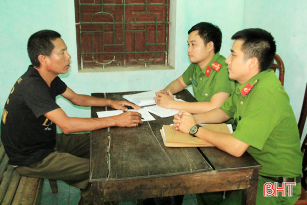 Bắt giam đối tượng gây ra vụ cháy rừng đặc biệt nghiêm trọng tại Nghi Xuân