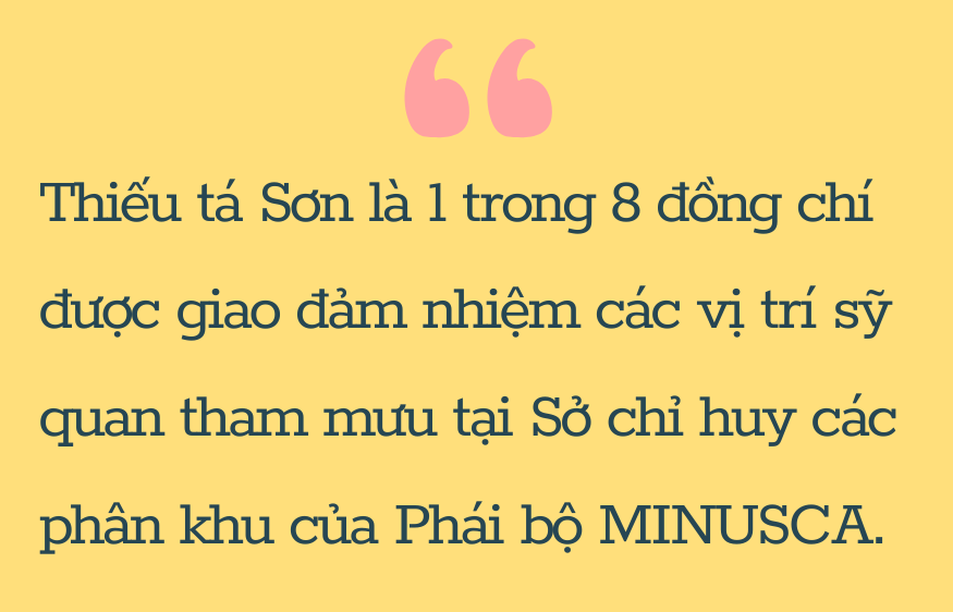 Những quân nhân “mũ nồi xanh” quê Hà Tĩnh với sứ mệnh gìn giữ hòa bình ở châu Phi