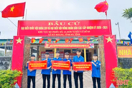 Tuổi trẻ Hà Tĩnh tích cực hỗ trợ công tác bầu cử