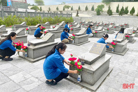 Sắc xanh tri ân giữa tháng Bảy nghĩa tình