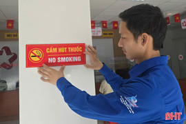 Tuổi trẻ Hà Tĩnh tích cực phòng chống thuốc lá
