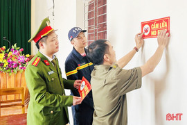 Sẵn sàng phương án PCCC tại các điểm bỏ phiếu 