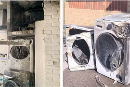 Nguy hiểm cháy, nổ từ máy sấy quần áo trong mùa nồm ẩm