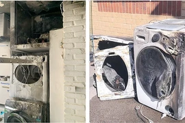 Nguy hiểm cháy, nổ từ máy sấy quần áo trong mùa nồm ẩm