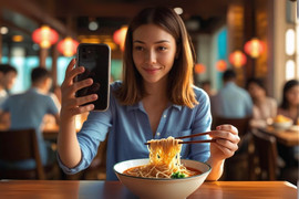Ăn uống theo review trên mạng - coi chừng “con dao hai lưỡi”!