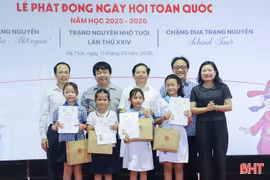 8 học sinh Hà Tĩnh sẽ tham dự vòng chung kết Ngày hội Trạng nguyên nhỏ tuổi toàn quốc