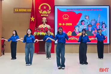 Tuổi trẻ Hà Tĩnh lan tỏa "Vũ điệu bầu cử"