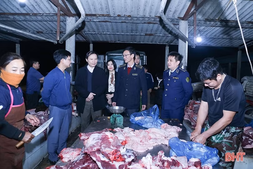 Lượng gia súc giết mổ, tiêu thụ tăng cao, Hà Tĩnh tăng cường kiểm soát