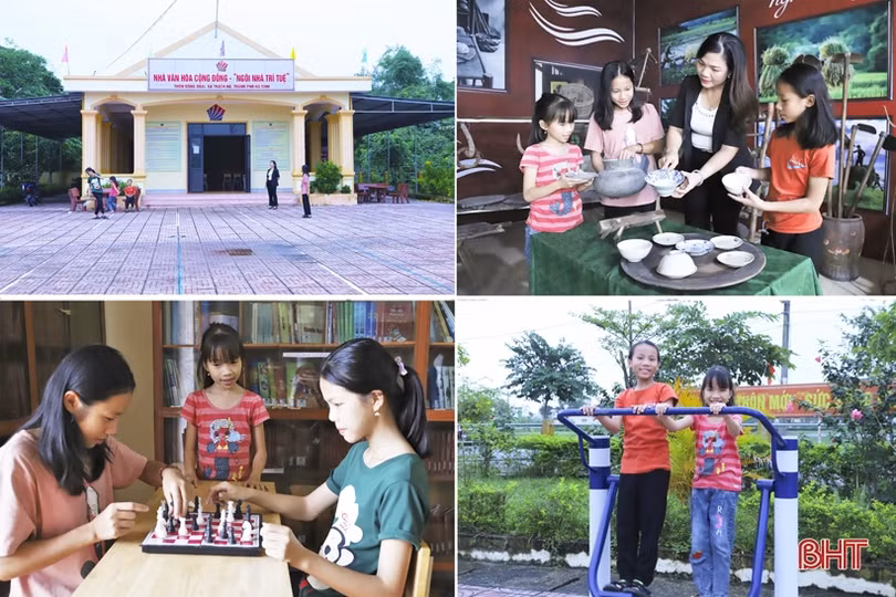 Ấm tình đoàn kết trong những ngôi nhà văn hóa cộng đồng ở Hà Tĩnh