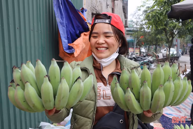 Chuối cúng tết ở Hà Tĩnh khan hàng, có nải lên tới 500 nghìn đồng