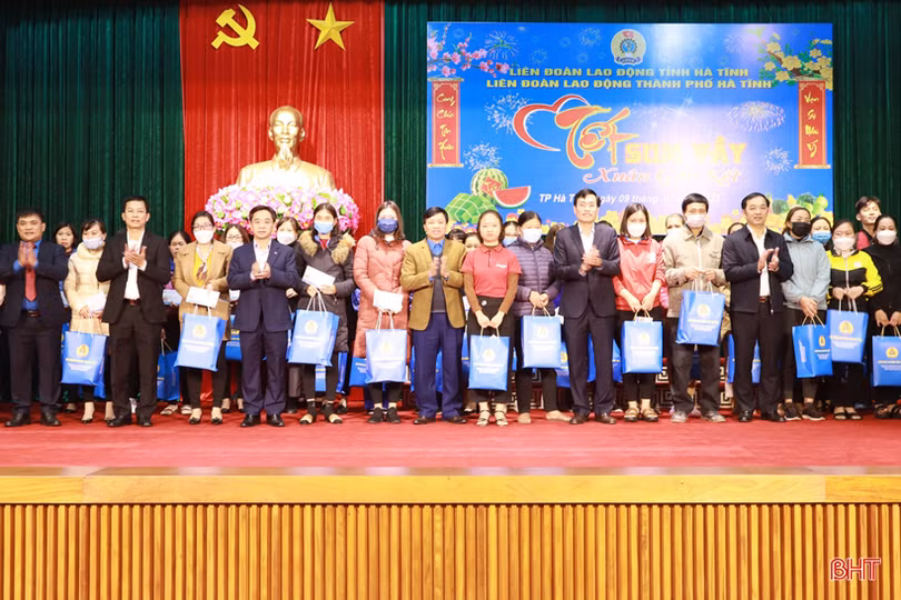 Công đoàn Hà Tĩnh hướng về cơ sở, chăm lo đời sống đoàn viên, người lao động