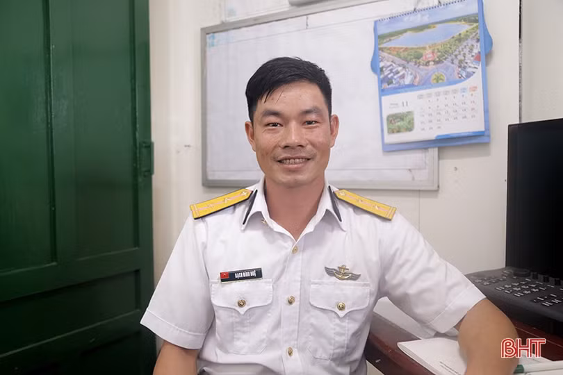 Lời chúc năm mới từ những người lính quê Hà Tĩnh trên nhà giàn DK1