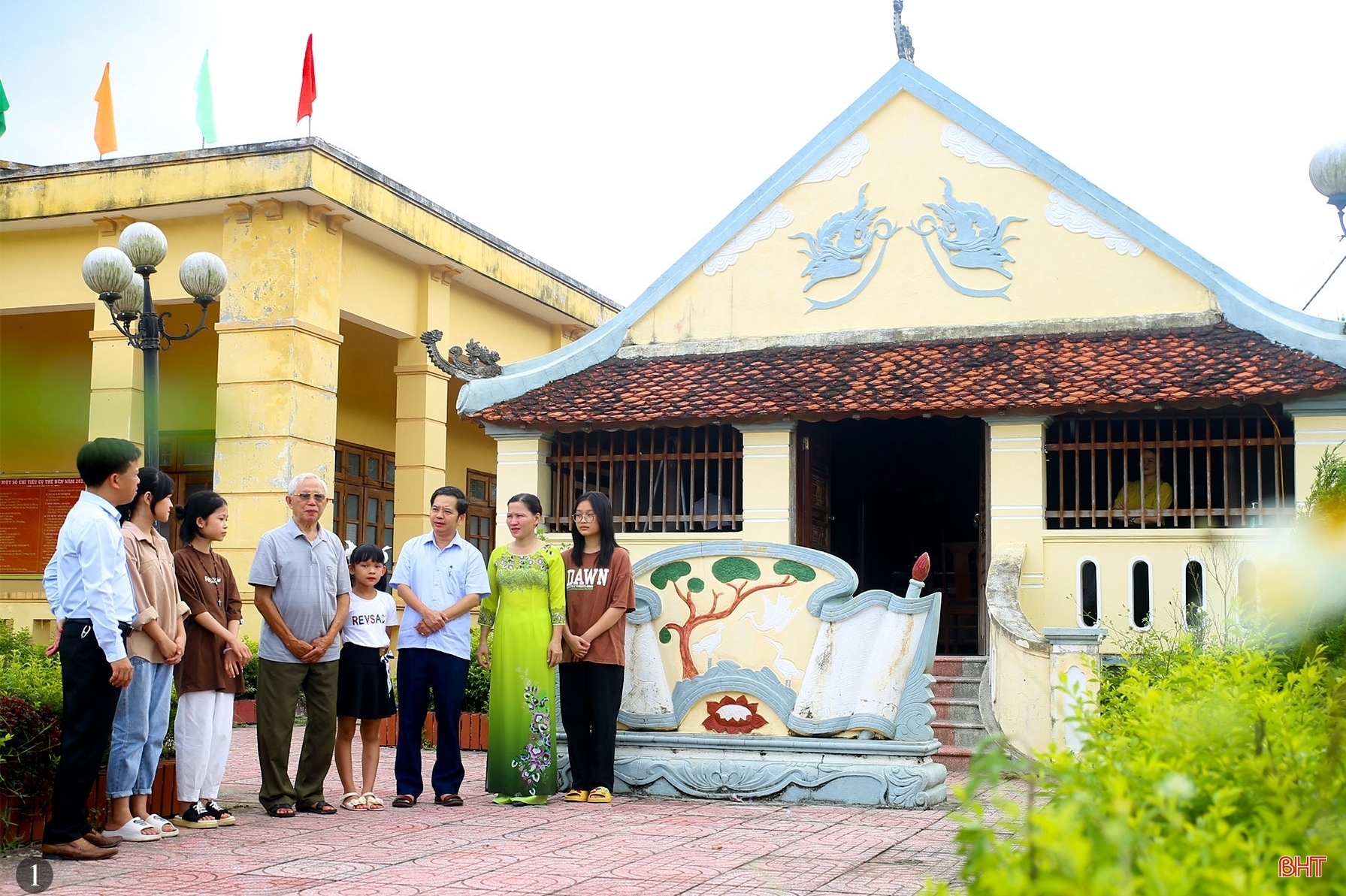 Đình Tứ Mỹ là nơi thành lập Đảng bộ huyện Hương Sơn và phong trào cách mạng 1930-1931.