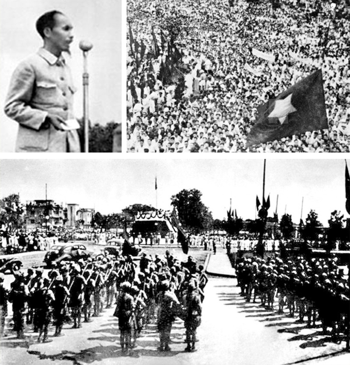 Ngày 2/9/1945, Chủ tịch Hồ Chí Minh đọc Bản Tuyên ngôn Độc lập tại Quảng trường Ba Đình. Ảnh tư liệu ngay-9-1945-chu-tich-ho-chi-minh-doc-ban-tuyen-ngon-doc-lap-tai-quang-truong-ba-dinh-anh-tu-lieu.jpg