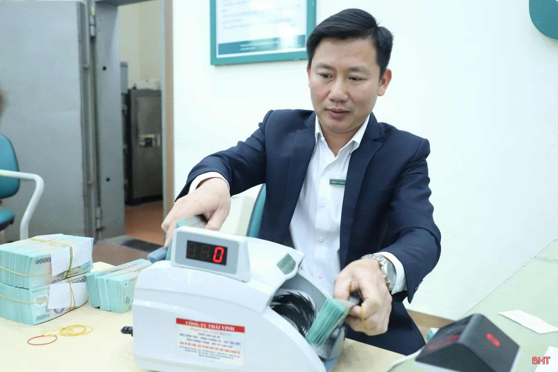 Quy mô hoạt động, tổng tài sản của BIDV Hà Tĩnh hiện đạt hơn 18.000 tỷ đồng. bqbht_br_anh-4.jpg
