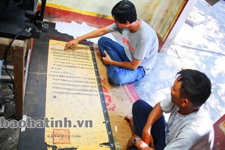 Sao chụp, mã số hoá sắc phong chiếu chỉ cổ