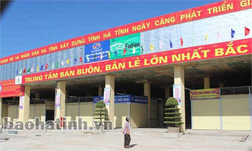 Chợ Hội mới khang trang trên diện tích 44.000 m2