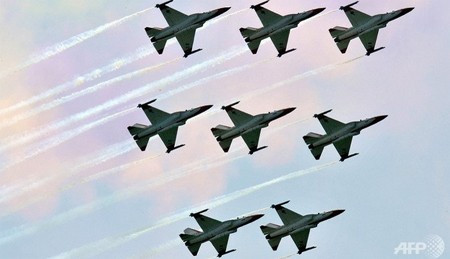 Các máy bay T-50 của Hàn Quốc.