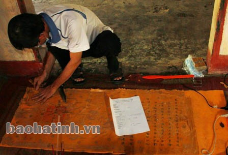 Xử lý kỹ thuật phục hồi nguyên bản đạo sắc