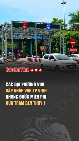 Các địa phương sáp nhập vào TP Vinh không được miễn phí qua trạm Bến Thủy 