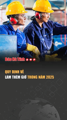 Quy định về làm thêm giờ trong năm 2025