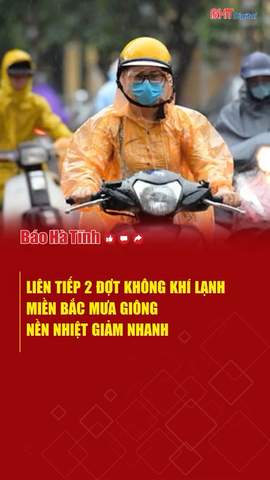 Liên tiếp 2 đợt không khí lạnh, miền Bắc mưa dông, nền nhiệt giảm nhanh