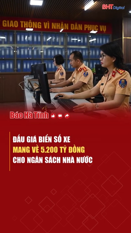 Đấu giá biển số xe mang về 5.200 tỷ đồng cho ngân sách nhà nước