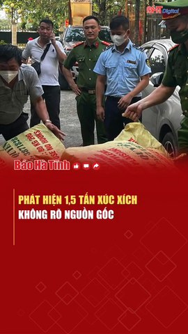 Phát hiện 1,5 tấn xúc xích không rõ nguồn gốc