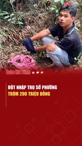 Đột nhập trụ sở phường trộm 200 triệu đồng 