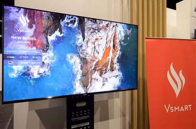 TV Vsmart xuất hiện với màn hình 55 inch, độ phân giải 4K