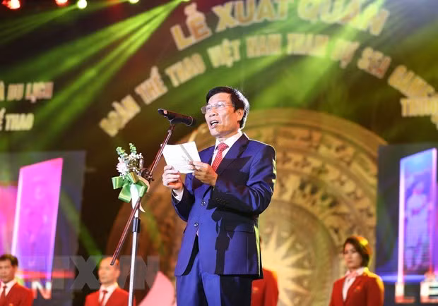 Lễ xuất quân Đoàn Thể thao Việt Nam tham dự SEA Games 30
