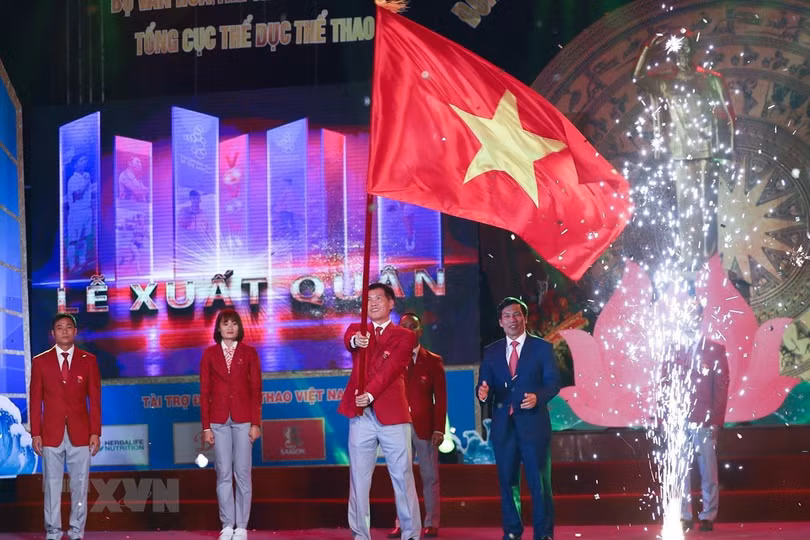 Lễ xuất quân Đoàn Thể thao Việt Nam tham dự SEA Games 30