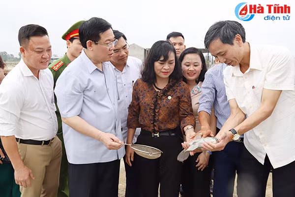 pho thu tuong vuong dinh hue tham quan mo hinh san xuat tai loc ha