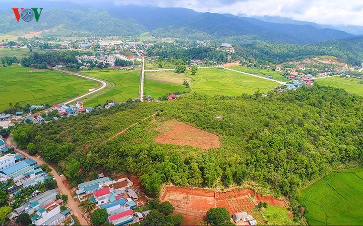 Ảnh: Ngắm sự đổi thay của Chiến trường Điện Biên Phủ từ trên cao