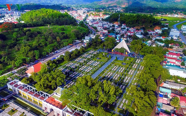 Ảnh: Ngắm sự đổi thay của Chiến trường Điện Biên Phủ từ trên cao