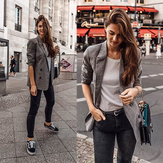 phoi trang phuc dep cung kieu ao thun don gian