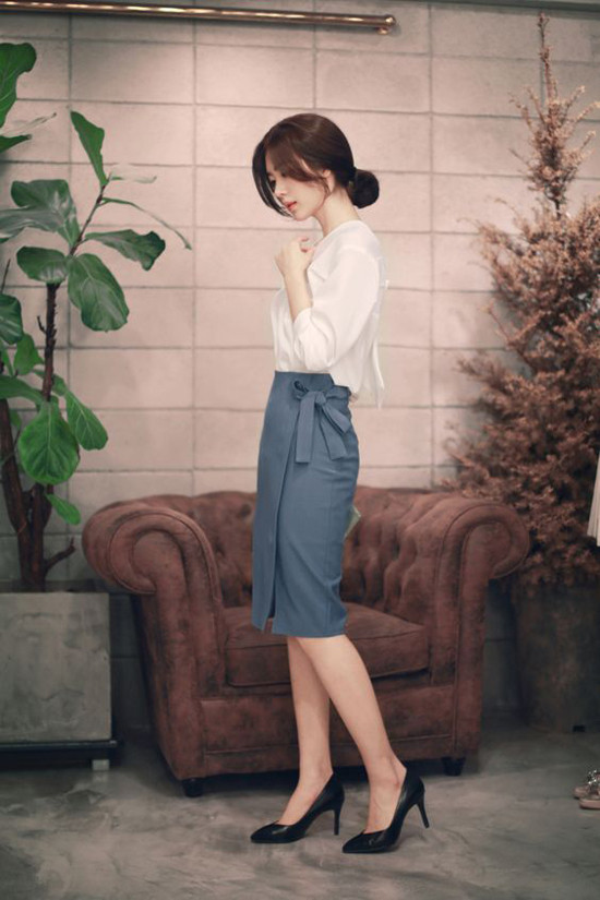 ton net thanh lich cung tong xanh diu mat