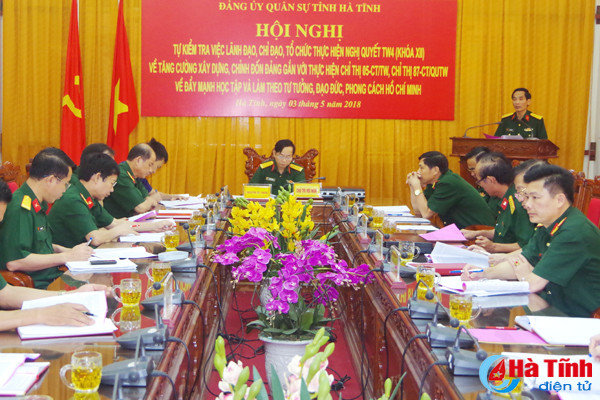 dang uy quan su ha tinh yeu cau duy tri nghiem ky luat quan doi