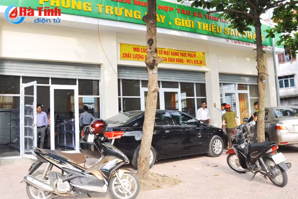 go kho tieu thu nong san cho hop tac xa ha tinh