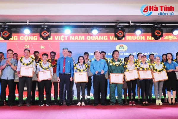 cong doan cac khu kinh te ha tinh ton vinh 23 lao dong gioi