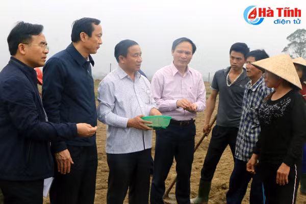 bi thu tinh uy dong vien nong dan san xuat dau xuan