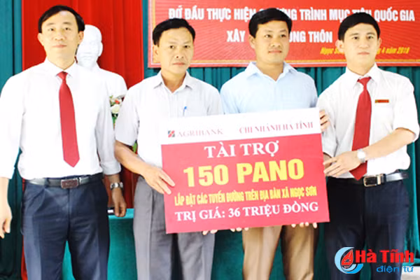 van phong hdnd tinh ha tinh ho tro xa ngoc son xay dung nong thon moi
