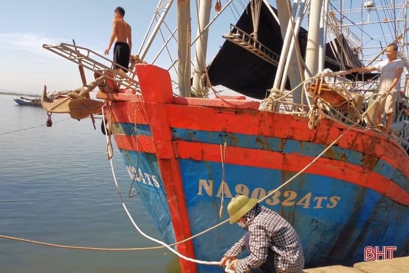 Giá dầu tăng cao, ngư dân Hà Tĩnh tiến thoái lưỡng nan