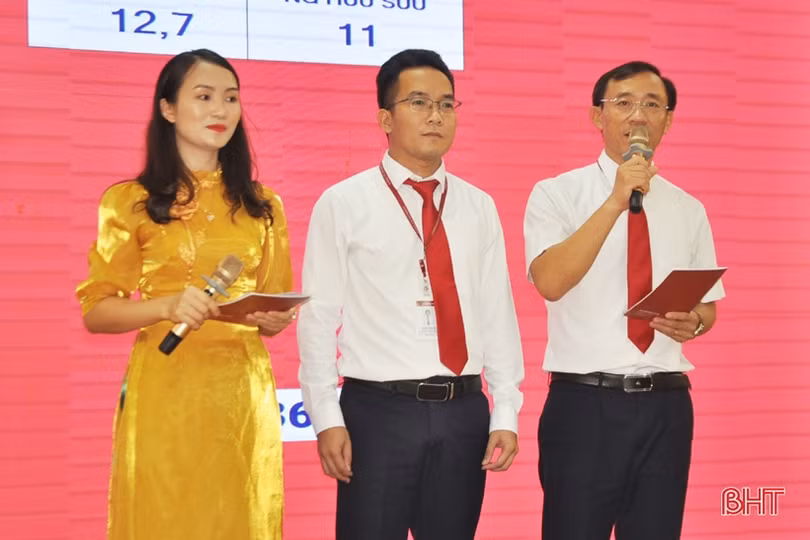 Agribank Chi nhánh Hà Tĩnh II tổ chức hội thi kiến thức nghiệp vụ năm 2022
