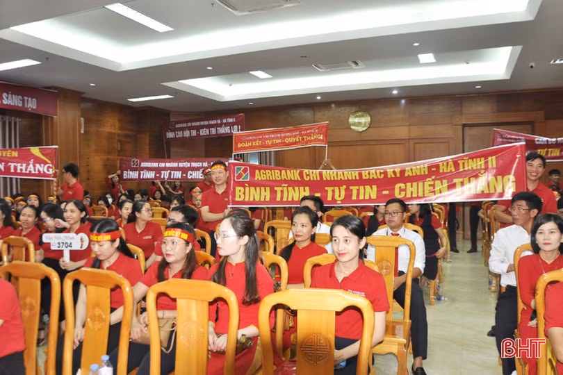 Agribank Chi nhánh Hà Tĩnh II tổ chức hội thi kiến thức nghiệp vụ năm 2022